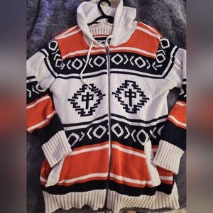 Large Red Dragon Knit sweater